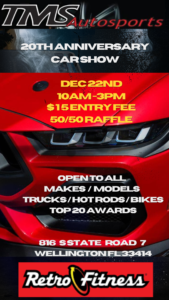 TMS Autosports Car Show Wellington Fl Retro Fitness Dec 22nd 2024